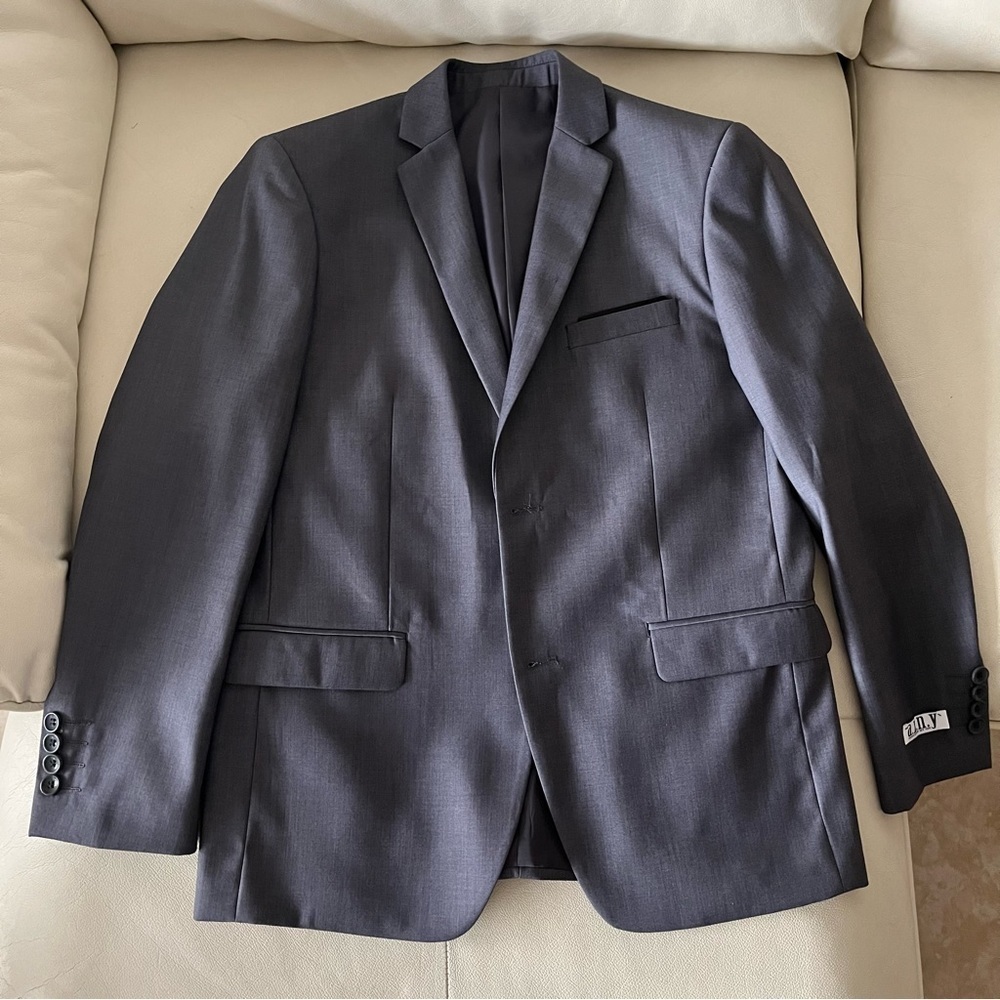 AMERICAN Exchange New York (a.x.n.y) suit blazer, Grey, size 16 Husky